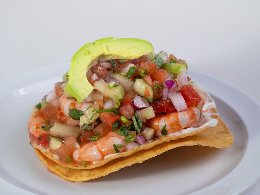 Tostada de Camarón